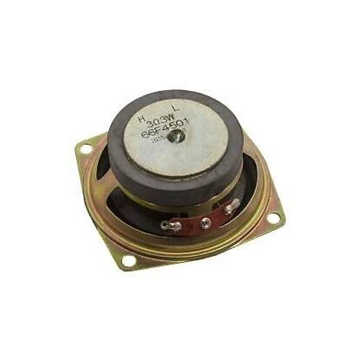 Hoparlr 3 ohm 3? 3W 66x66mm