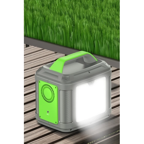 Konfulon CN04 Powerbank 300W 60.000 mAh 5W Led Ikl Kamp arj PD 60W - Gri