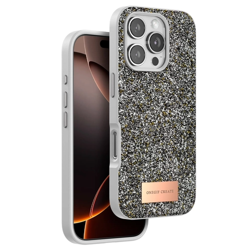 Onegif iPhone 16 Pro Bright Simli Kapak - Gm