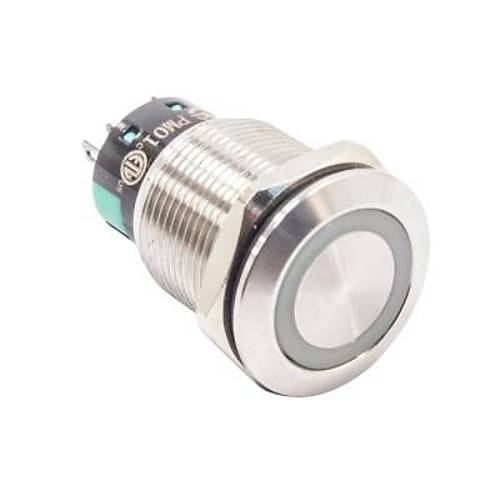 19mm Dz Anahtarl 2NO Iksz Metal Buton