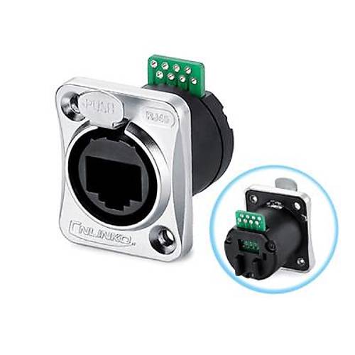 YT-RJ45-JSX-19-001 Su Geçirmez Ethernet Konnektörü - Dişi