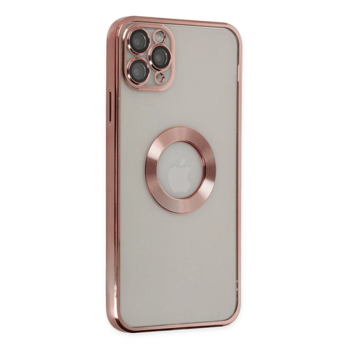 Newface iPhone 11 Pro Kılıf Slot Silikon - Rose Gold