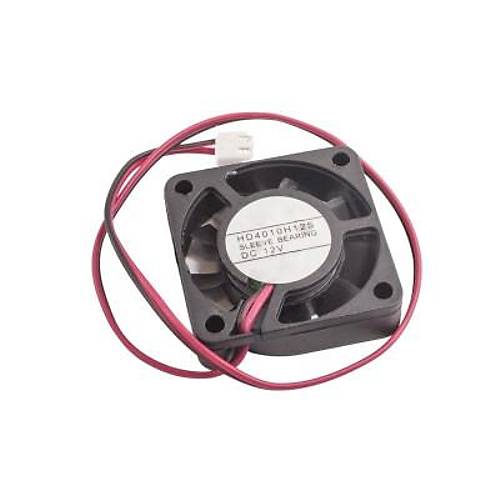 40x40x10mm 12V Fan 2 Kablolu