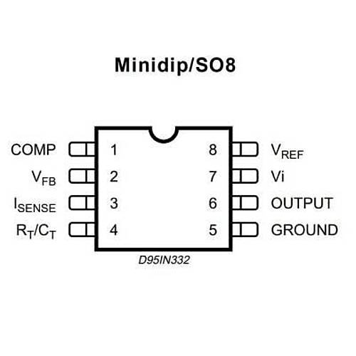 UC3844A SMD SOIC-8 Entegre