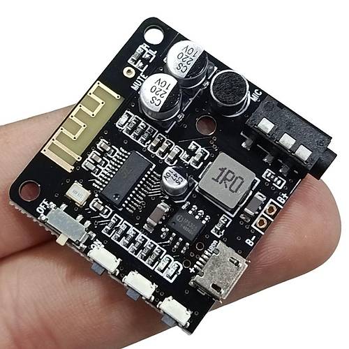 BT5.0 Pro Bluetooth Ses Alc Kart Bluetooth 5.0 Mp3 Modl Pro Mikrofonlu
