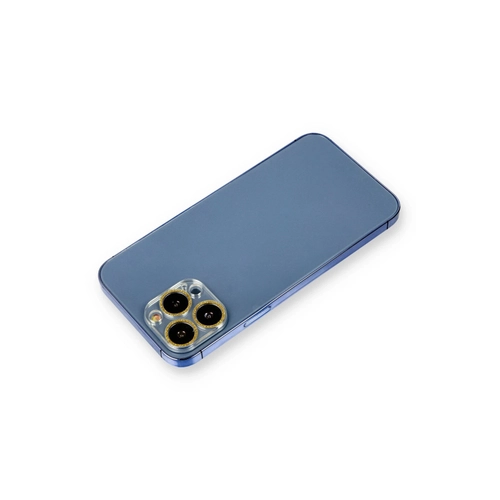 Newface iPhone 13 Pro Shine Kamera Lens Koruma Cam - Gold