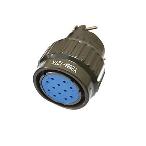 Y28M 12 Pin Askeri Tip Konnektör Takımı