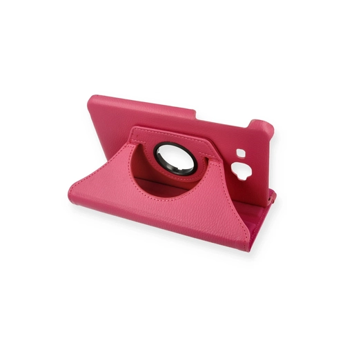 Newface Samsung Galaxy T280 Tab A 7 Klf 360 Tablet Deri Klf - Pembe