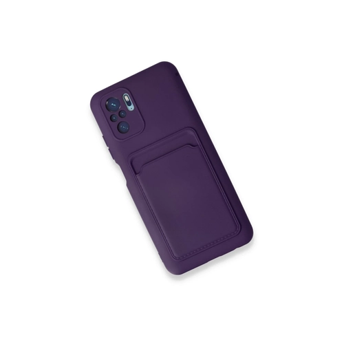 Newface Xiaomi Redmi Note 10S Klf Kelvin Kartvizitli Silikon - Derin Mor