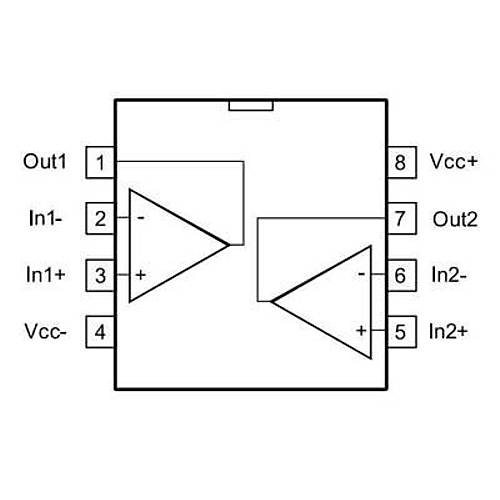 LM158DT SOIC-8 OpAmp Entegresi
