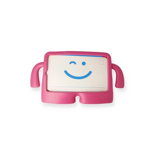 Newface iPad 10.2 (7.nesil) Klf Karakter Tablet Silikon - Pembe