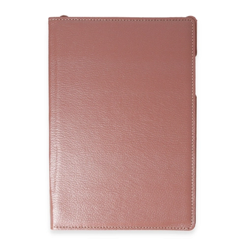 Newface Samsung Galaxy X200 Tab A8 10.5 Klf 360 Tablet Deri Klf - Rose Gold