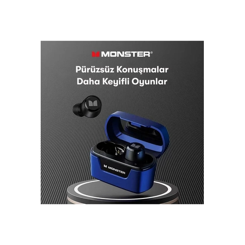 Newface Monster XKT05 Bluetooth Kulaklk - Mavi