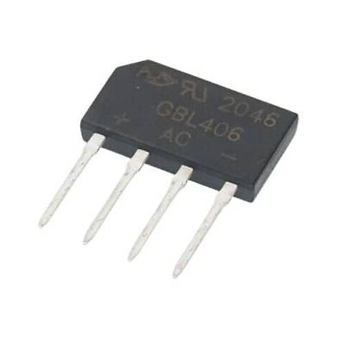 GBL406 - 4A 600V Tarak Tip Kpr Diyot