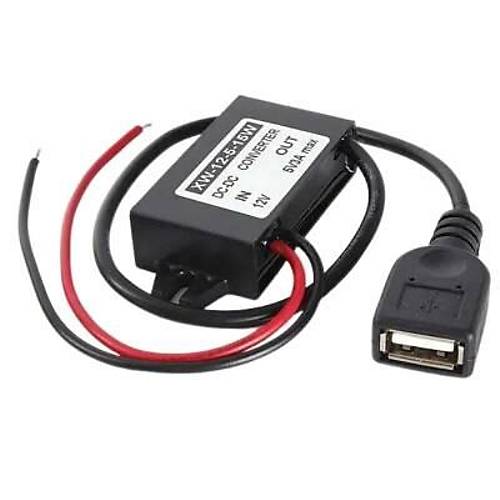 DC-DC 12V'tan 5V'a 3A Voltaj Düşürücü - USB Çıkışlı