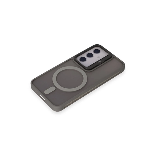 Joko Samsung Galaxy S24 Flet Lens Magsafe Kapak - Gri