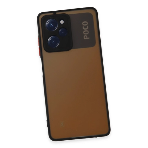 Newface Xiaomi Poco X5 Pro 5G Klf Montreal Silikon Kapak - Siyah