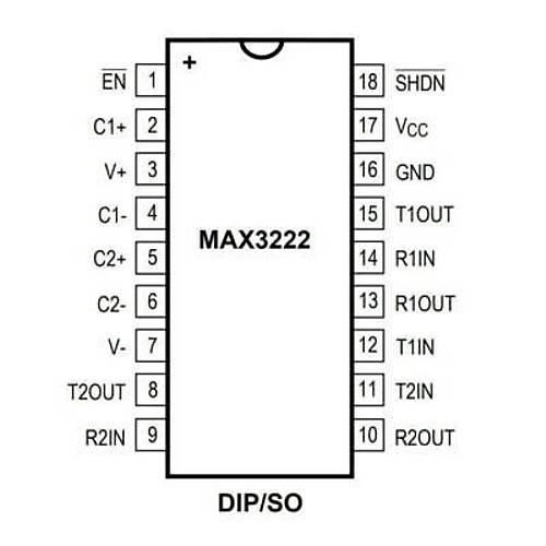 MAX3232 SMD SO16 Entegre
