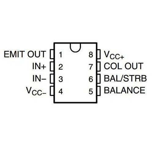 LM311P DIP-8 Komparatr Entegresi