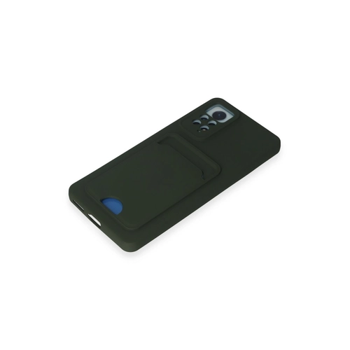 Newface Xiaomi Redmi Note 12 Pro 4G Klf Kelvin Kartvizitli Silikon - Koyu Yeil