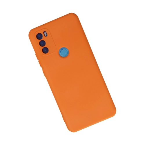 Newface General Mobile GM 21 Plus Klf Nano ii Kadife Silikon - Turuncu
