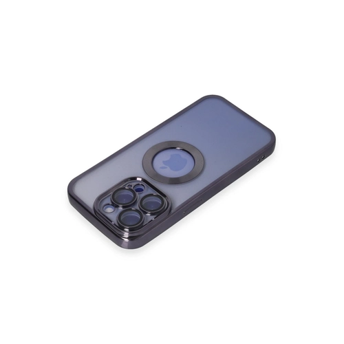 Newface iPhone 15 Pro Klf Slot Silikon - Mor