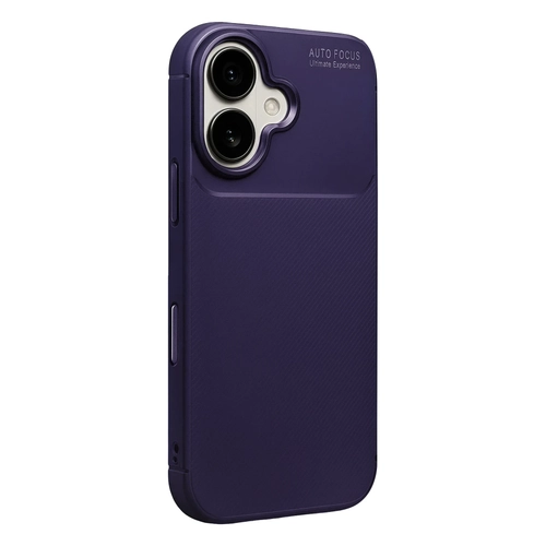 Newface Apple iPhone 17 Auto Focus Karbon Kapak - Lacivert