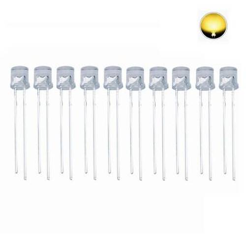 5mm Gn I Kesik Bal Led Paketi - 10 Adet