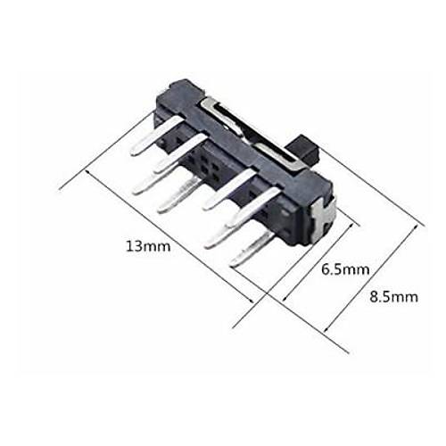 MSS-23D18 2P3T 3 Konumlu 8 Pin Srgl Slide Switch