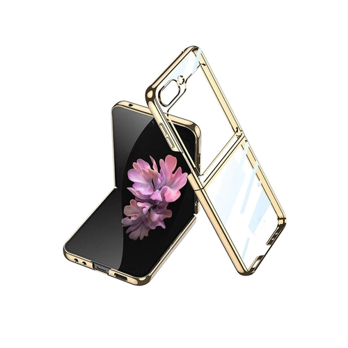 Newface Samsung Galaxy Z Flip 6 Klf Fold Element Kapak - Gold