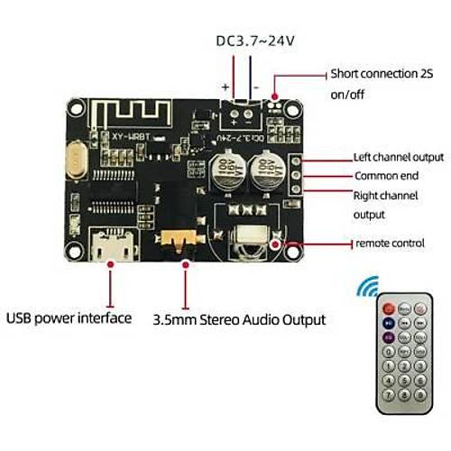 Kumandal Bluetooth Ses Alc Modl DC 3.7-24V XY-WRBT