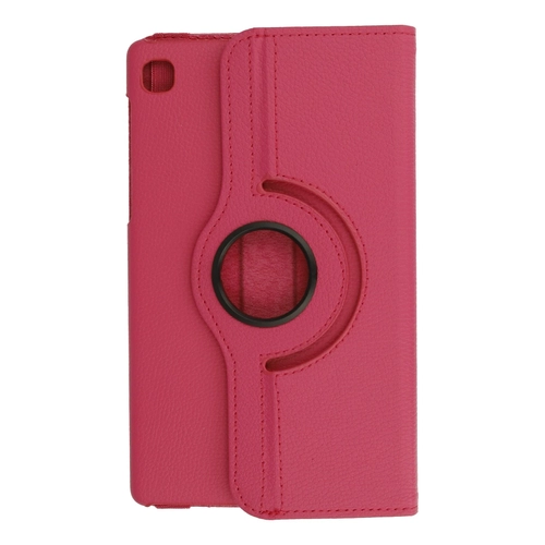 Newface Samsung Galaxy T220 Tab A7 Lite 8.7 Klf 360 Tablet Deri Klf - Pembe