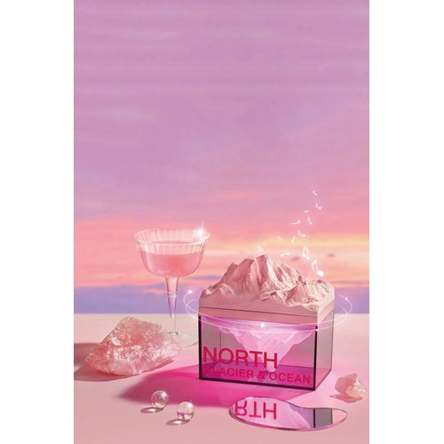 Newface Z4 Kuzey Okyanus Temal Gece Lambas zellikli BT Kablosuz Hoparlr - Pembe