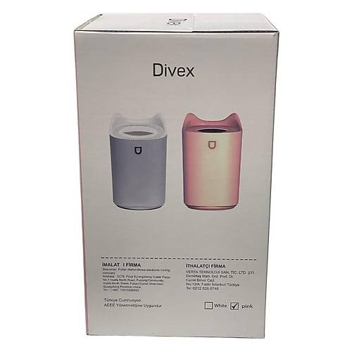 Divex 2 Portlu 3L Hava Nemlendirici Humidifier H-23