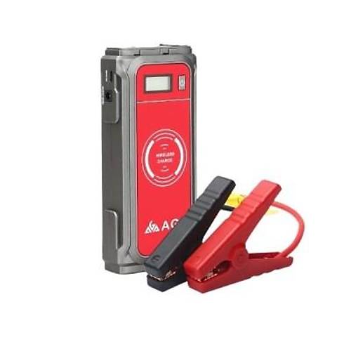 AGA-A38 12000mAh ok Fonksiyonlu Jump Starter Tanabilir Ak Takviye Cihaz