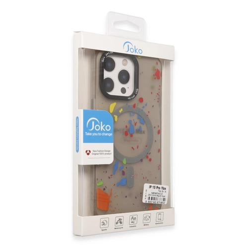 Joko iPhone 14 Pro Colorful Magsafe Kapak - Derin Mor