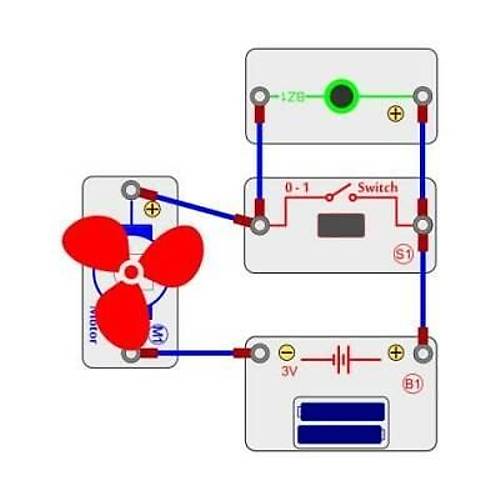 Blok Devreler Elektronik Eitim Seti - 30 Proje