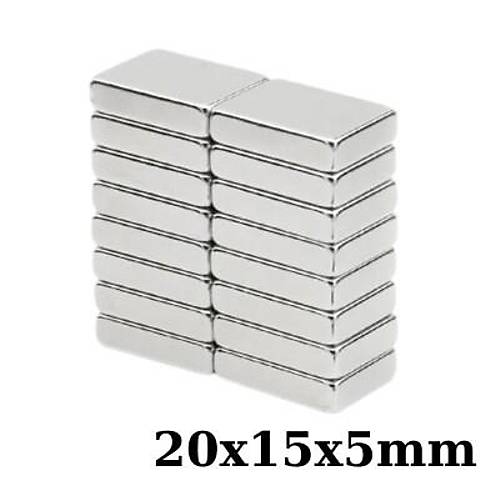 20x15x5mm Neodyum Gl Mknats - Neodim Magnet
