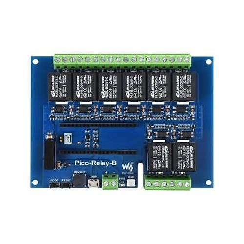 Raspberry Pi Pico Endstriyel 8 Kanall Rle Modl