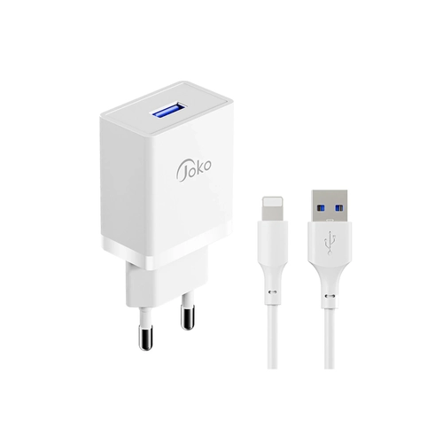Joko JK77 12W + PX17 1M 2.4A Usb to Lightning Kablolu PD arj Cihaz