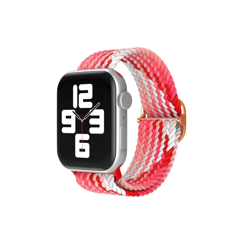 Newface Apple Watch 38mm Star Kordon - Pembe-Krmz