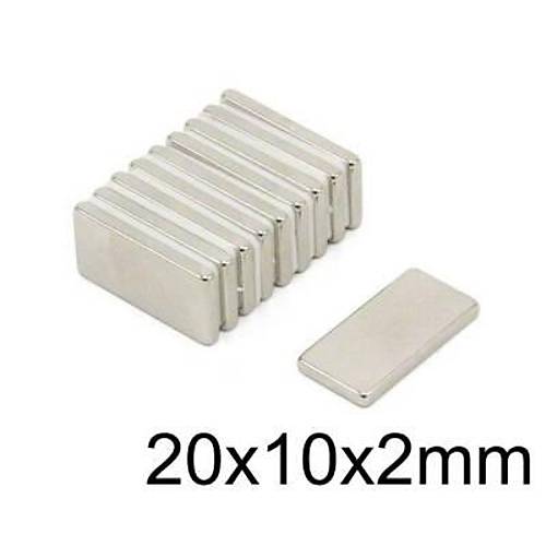 20X10x2mm Neodyum Gl Mknats - Neodim Magnet