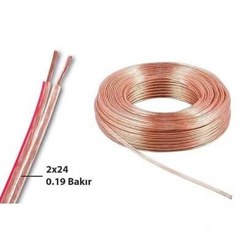 2x0,75 TSE'li Kordon Kablo - 1 metre