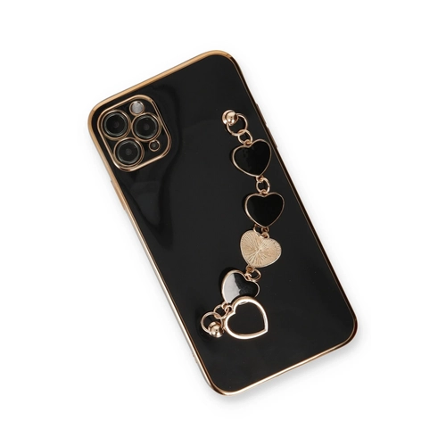 Newface iPhone 11 Pro Kılıf Esila Silikon - Siyah