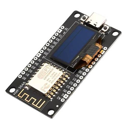 NodeMCU ESP8266 0.96 Inch OLED Wifi Gelitirme Modl Type-C
