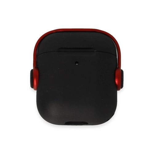 Newface Airpods 2 (2.nesil) Cool Klf - Siyah-Krmz