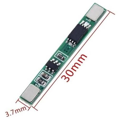 1S 2.5A BMS 3.7V 18650 Lityum Pil arj Koruma Devresi