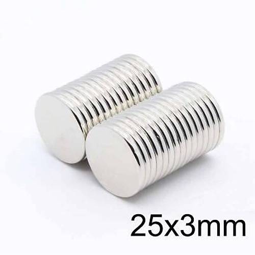 25X3mm Neodyum Gl Mknats - Neodim Magnet