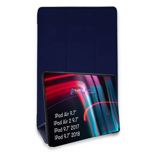 Newface iPad 5 Air 9.7 Klf Tablet Smart Klf - Lacivert