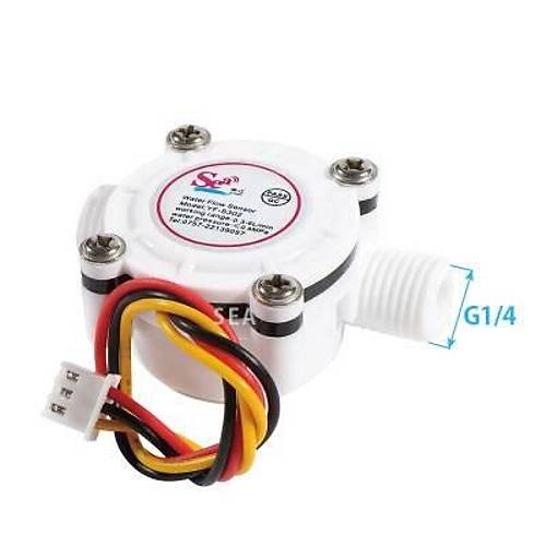 YF-S302 3.5-24V Su Ak Sensr (Deniz) Debimetre G1/4'' 0.3-6L/Dk